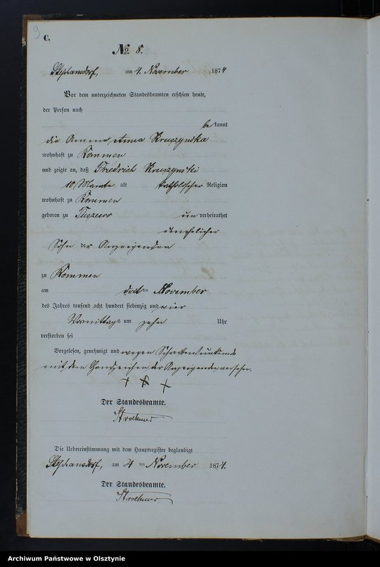 image.from.unit.number "Sterbe-Neben-Register Nr 1 - 14"