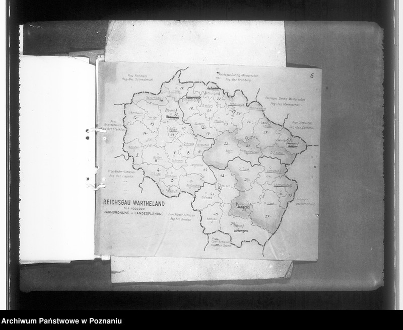 Obraz 10 z jednostki "Zasięg terytorialny urzędów i instytucji na terenie tak zwanego Kraju Warty"