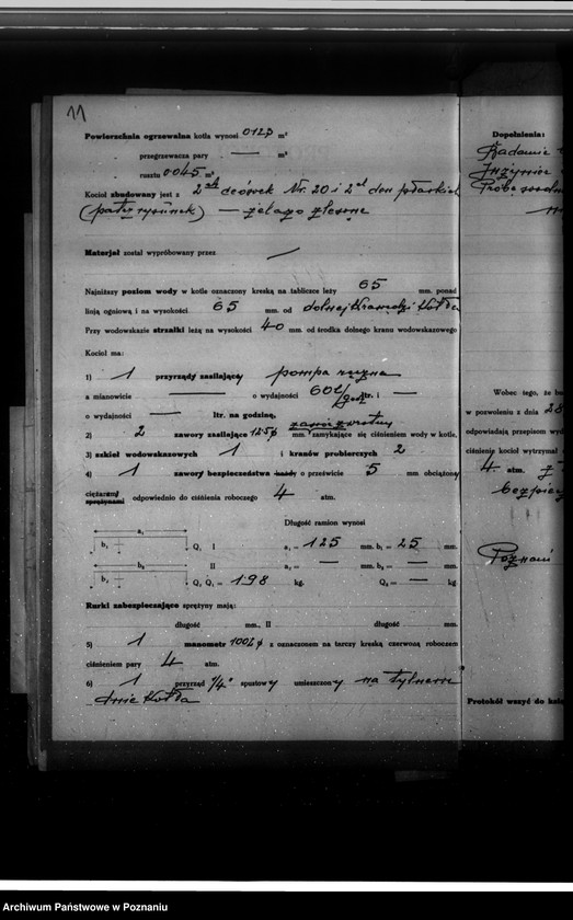 Obraz 15 z jednostki "Kocioł wulkanizacyjny Poznań ul. Przemysłowa 27 nr woj. 6417"