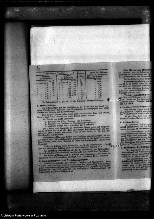 Obraz 20 z jednostki "Polin Marie Nowacka und Socialversicherung [Akta personalne krawcowej Marii Nowackiej. Listy płac personelu polskiego za lipiec 1944 r.]."