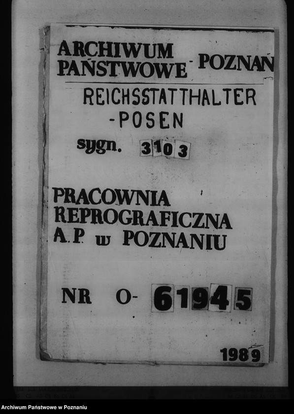 Obraz 20 z jednostki "Bauangelegenheiten der Gauselbstverwaltung, Kreise und Gemeinden"