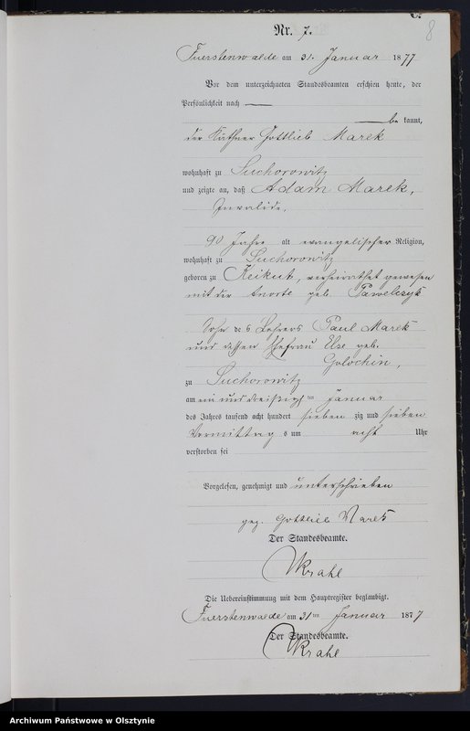 image.from.unit.number "Sterbe-Neben-Register Nr 1 - 162"