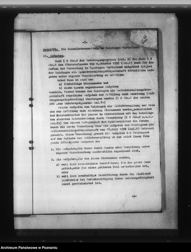 Obraz 7 z jednostki "Die Gauselbstverwaltung im Reichsgau Wartheland"