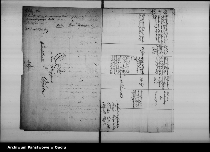 Obraz 11 z jednostki "Acta des Magistrats zu Oppeln betreffend die Hierorts vorhandenen gewerblichen Unterstützungs Kassen Vol. I"