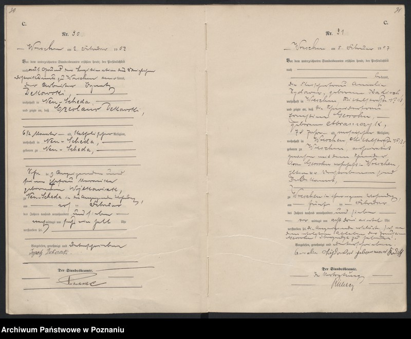 Obraz 18 z jednostki "Sterbe-Haupt-Register"