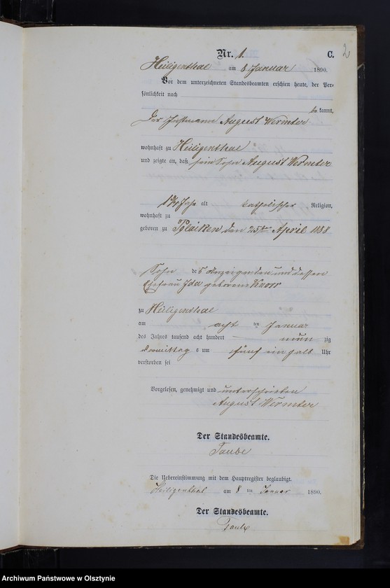 image.from.unit.number "Sterbe-Neben-Register Nr 1 - 45"