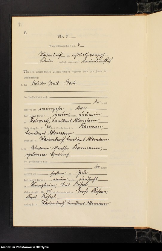 image.from.unit.number "Heirats-Haupt-Register Nr 1 - 42"