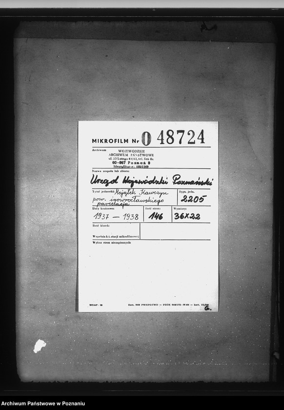 Obraz 2 z jednostki "Majątek Kawczyn powiat inowrocławski parcelacja"