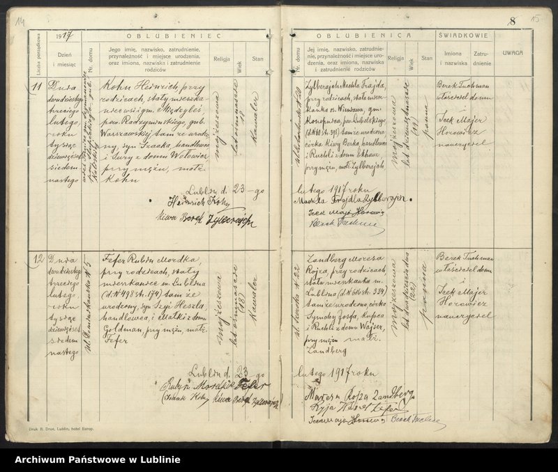 image.from.unit.number "Księga małżeństw"
