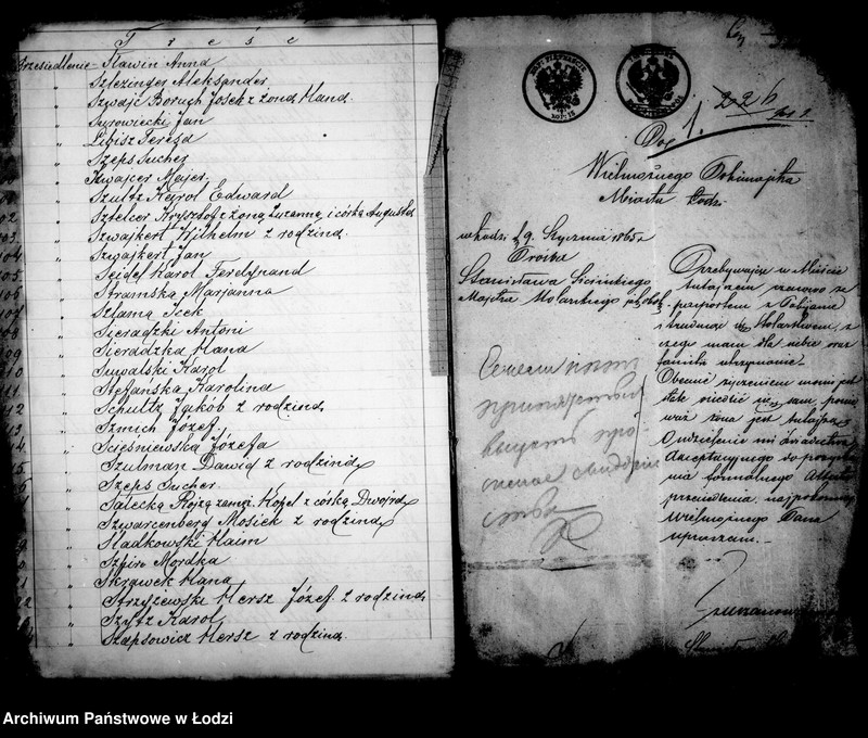 Obraz 8 z jednostki "Akta tyczące się przesiedleń"