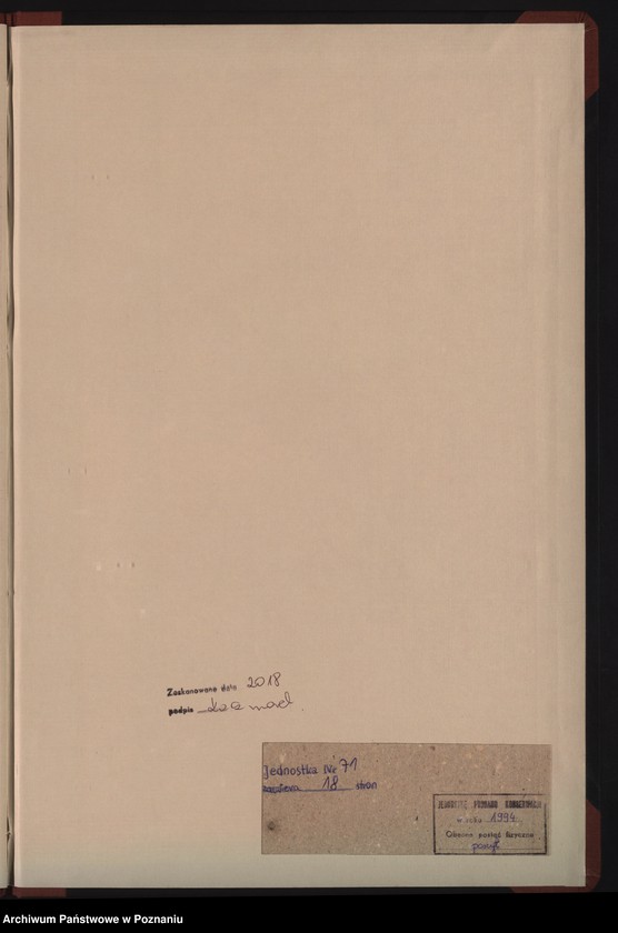 Obraz 13 z jednostki "Duplicat baptisatorum"