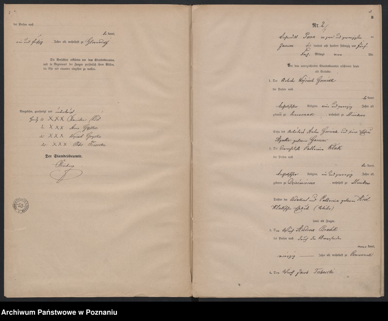 Obraz 4 z jednostki "Księga małżeństw"