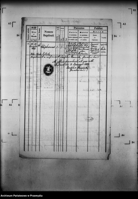 Obraz 14 z jednostki "[Kopie ksiąg metrykalnych parafii Łabowa z filiami Kotów, Łabowiec, Uhryń Niżny (dekanat Muszyna)]"