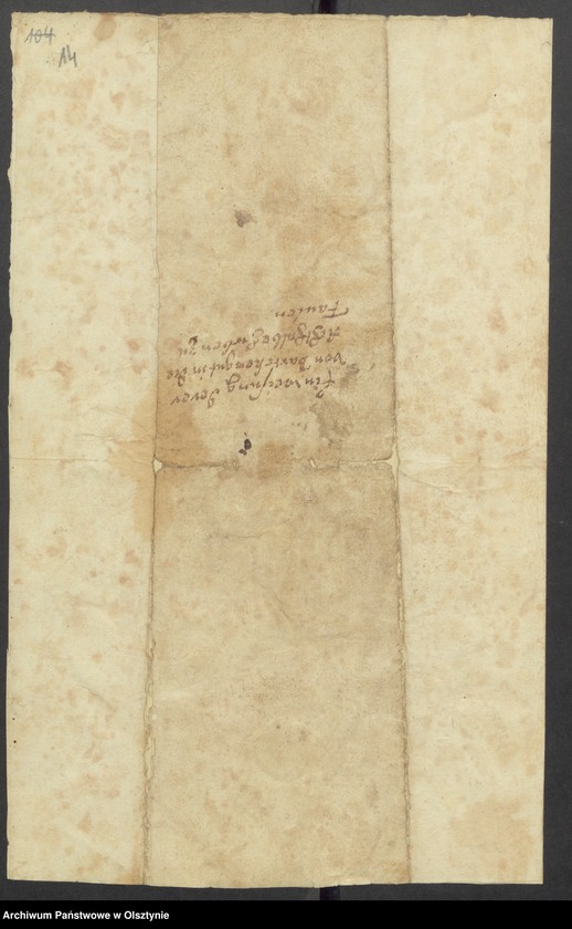 image.from.unit.number "Faulen [Ulnowo/Faulen - spor o wolny połów, karczmę, łany kościelne, ponowny obmiar majątku]"