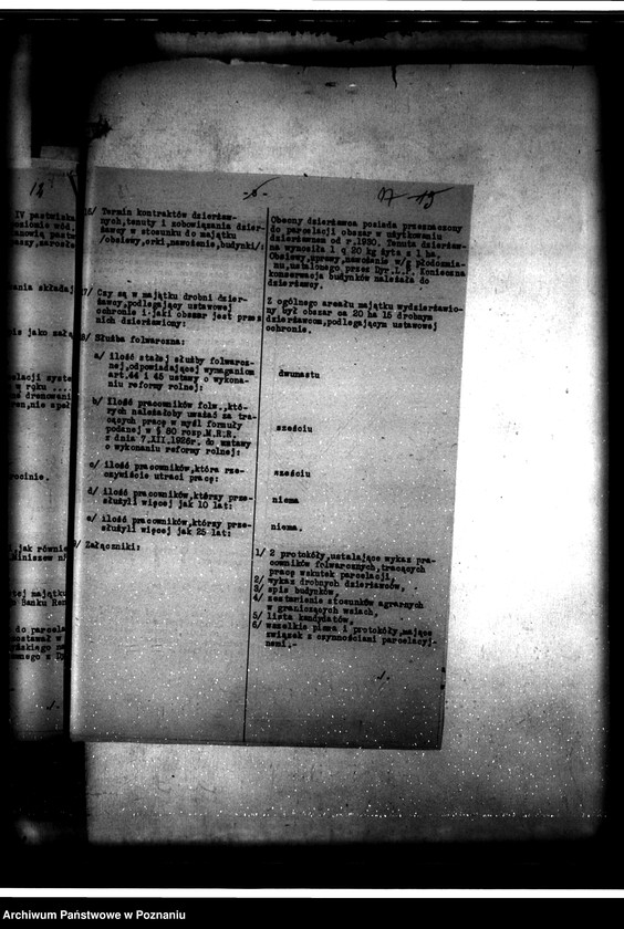 Obraz 20 z jednostki "Parcelacja majątku Miniszew"