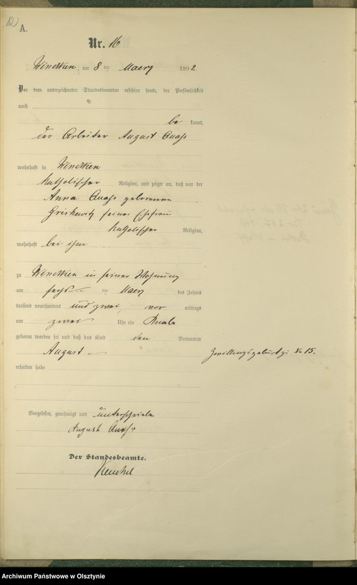 image.from.unit.number "Geburts-Haupt-Register Nr 5 - 84"