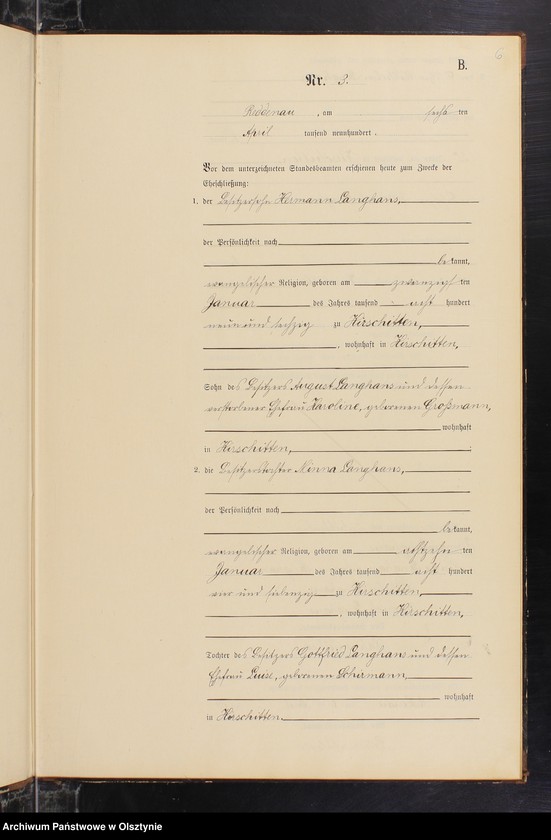 image.from.unit.number "Heiraths-Neben-Register Nr 1 - 16"