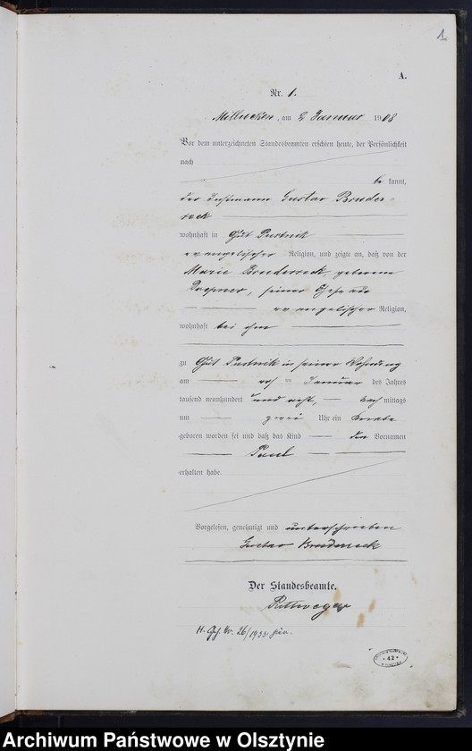 image.from.unit.number "Geburts-Haupt-Register Nr 1 -103"