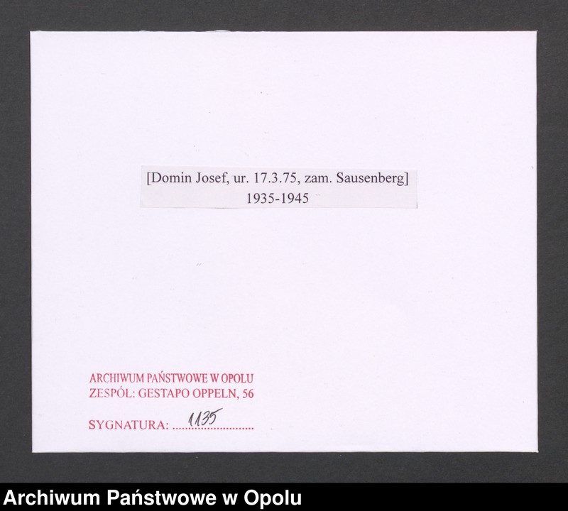 image.from.unit.number "[Domin Josef, ur. 17.3.1875, zam. Sausenberg]"