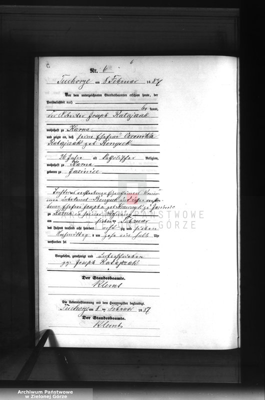 Obraz 9 z jednostki "Sterbe-Neben-Register"