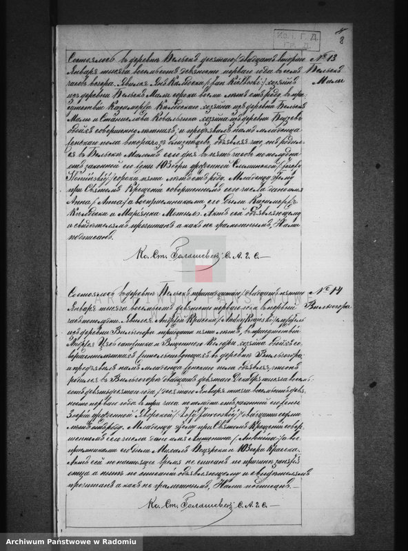 image.from.unit.number "[Duplikat akt urodzonych, zaślubionych i zmarłych parafii Belsk za 1891 r.]"