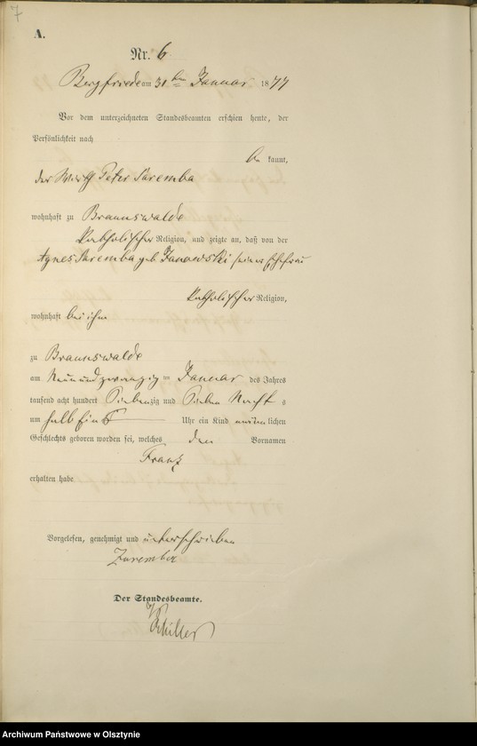 image.from.unit.number "Geburts-Haupt-Register Nr 1 - 75"