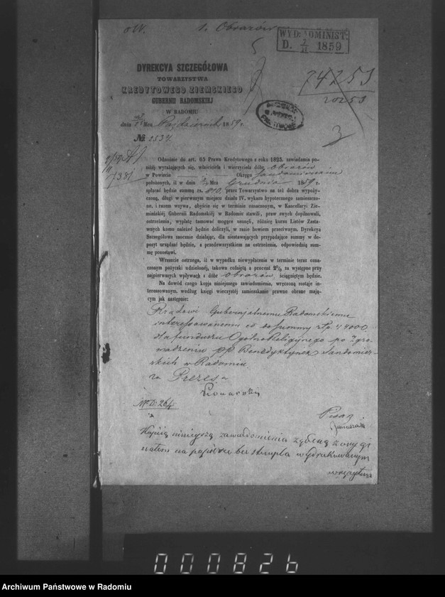 image.from.unit.number "Regulacji hipoteki dóbr Obrazów"