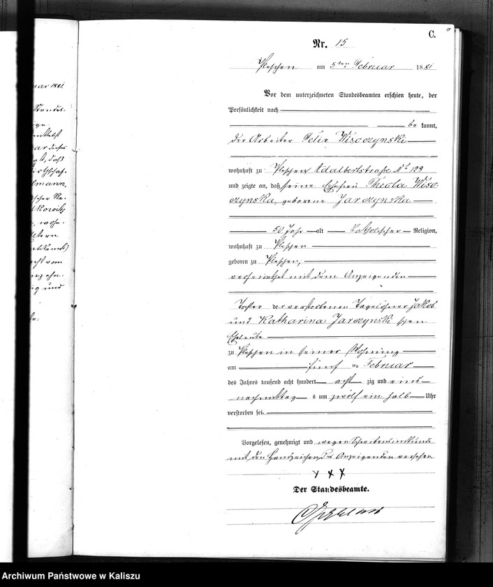 Obraz 18 z jednostki "[Księga zgonów]"