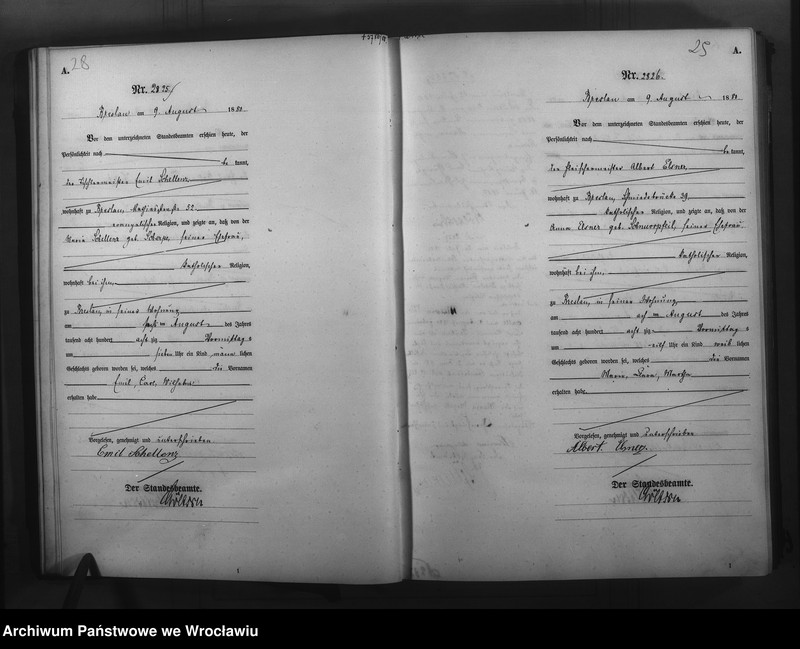 image.from.unit.number "Geburts-Haupt-Register Breslau I 1880 Band 8"