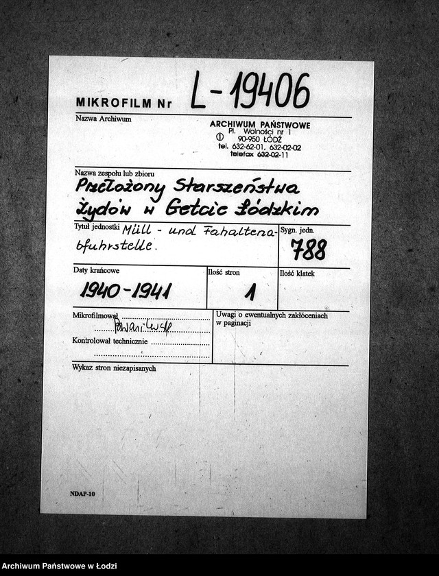 Obraz 1 z jednostki "Müll-und Fäkalienabfuhrstelle"