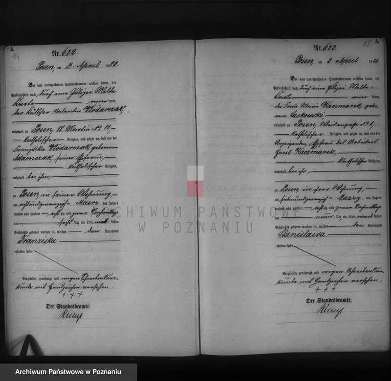 Obraz 9 z jednostki "Księga urodzeń t. II"