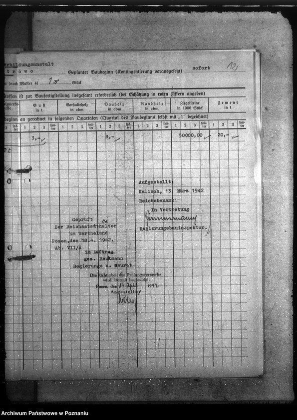 Obraz 17 z jednostki "Instandsetzung und Herrichtung der Gebäde für Lehranstalten"