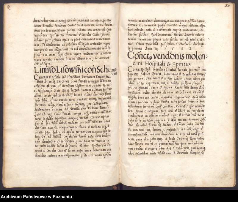 Obraz 15 z jednostki "Acta sequentia coram spectabili consulatu civitatis Posnaniensis."