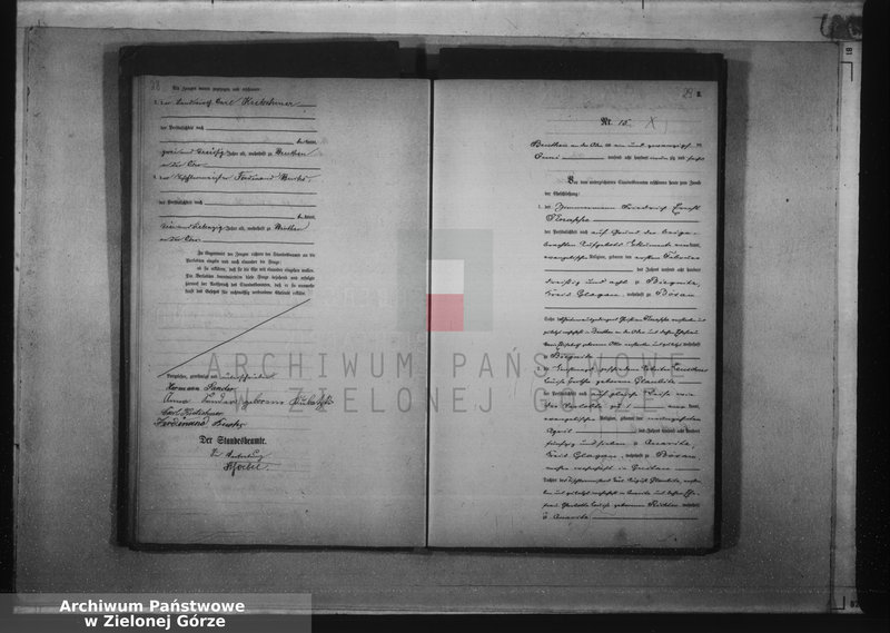 Obraz 19 z jednostki "[Księga aktów małżeństw rok 1896]"