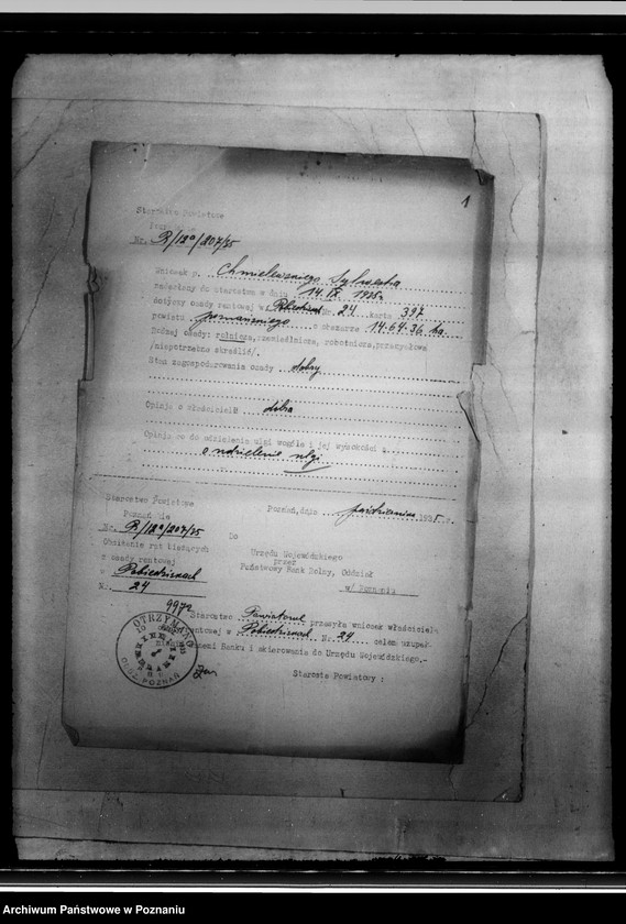 Obraz 5 z jednostki "/Wnioski właścicieli nieruchomości gruntowych w Pobiedziskach o umorzenie rat rentowych"