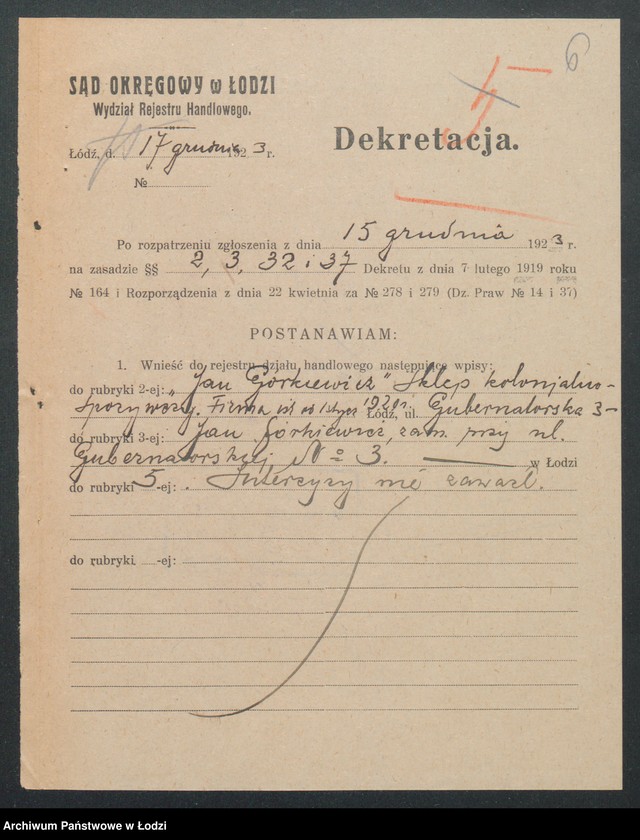 Obraz 8 z jednostki "Jan Górkiewicz - sklep kolonialno-spożywczy"