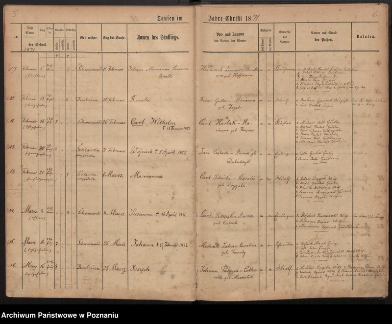 image.from.unit.number "Taufregister"