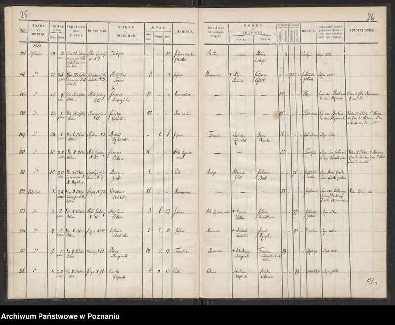 Obraz 14 z jednostki "Księga zgonów"