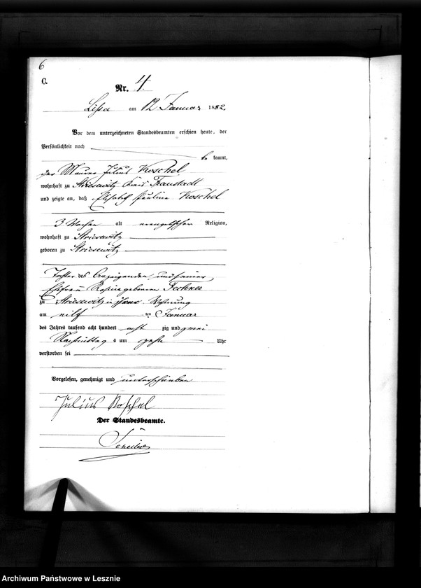 Obraz 7 z jednostki "[Księga zgonów - wieś]"