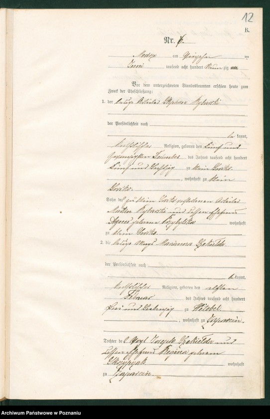 image.from.unit.number "Księga małżeństw"