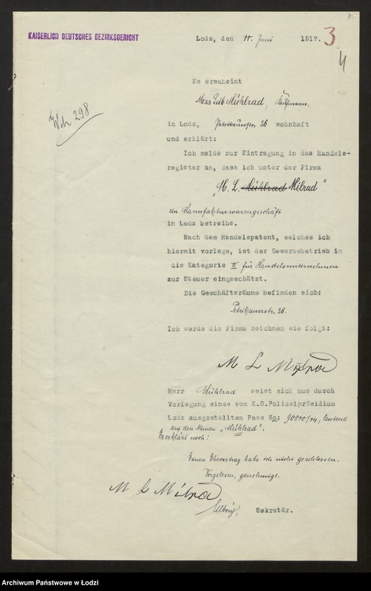 Obraz 6 z jednostki "M. L. Milard- kupiec"