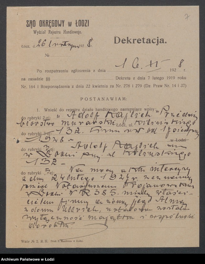 Obraz 9 z jednostki "Adolf Kajlich – przedsiębiorstwo murarskie"