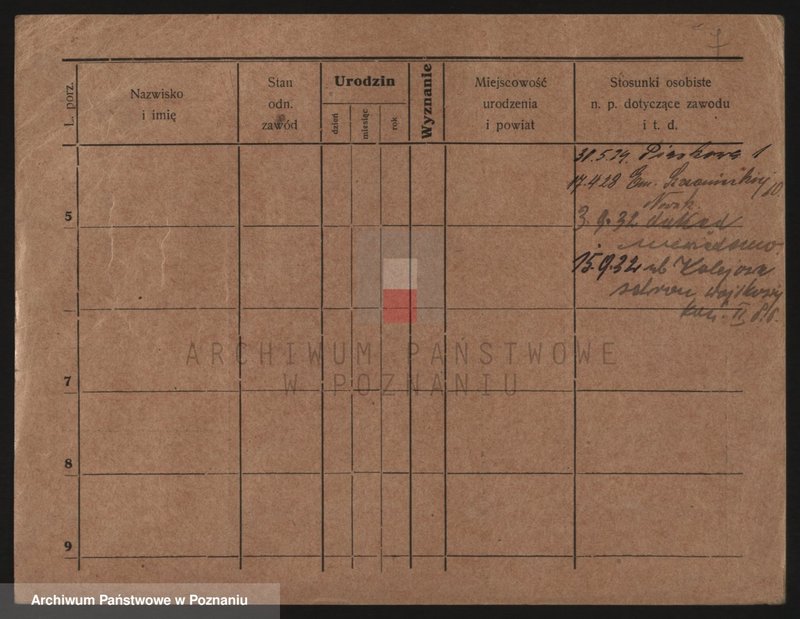 Obraz 7 z jednostki "Kamiński (żony, wdowy i samotni mężczyźni)"