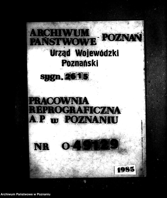 Obraz 1 z jednostki "Majątek Jankowo Ludwiniec powiatu mogileńskiego parcelacja"