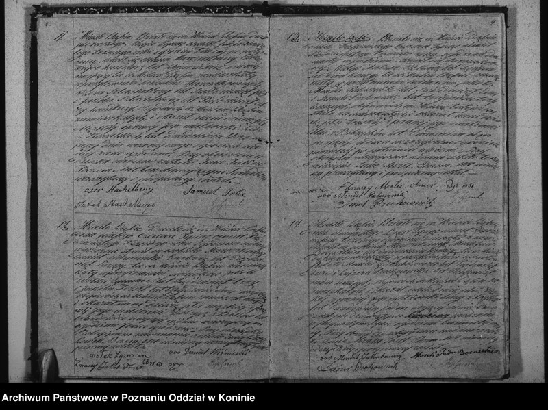 Obraz 7 z jednostki "Duplikat urodzonych, zaślubionych i zgonów"
