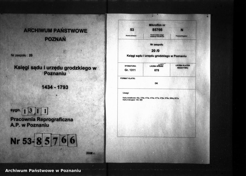 Obraz 1 z jednostki "Decreta officii [inducta]"