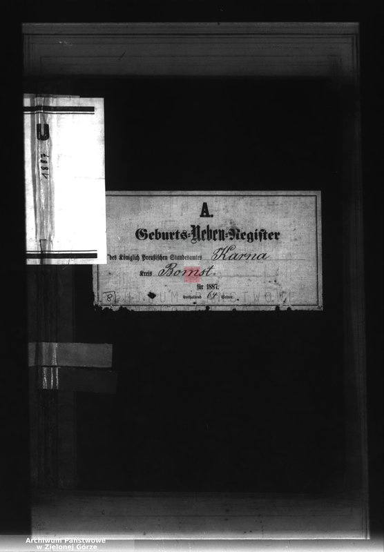 Obraz 3 z jednostki "Geburts-Neben-Register"