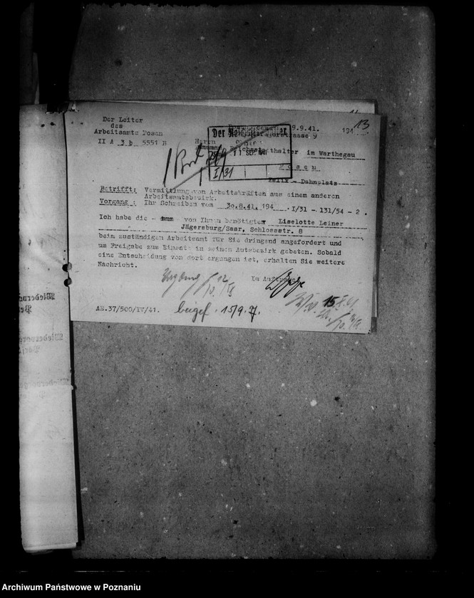 Obraz 17 z jednostki "Bewerbungen um Anstellung"