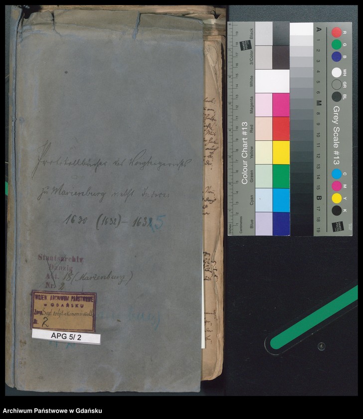 image.from.unit.number "Protokollbücher des Vogteigerichts zu Marienburg nebst Iudices"