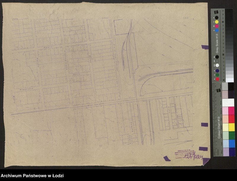 Obraz 1 z jednostki "Plan miasta Łodzi. Sekcja SO 2"